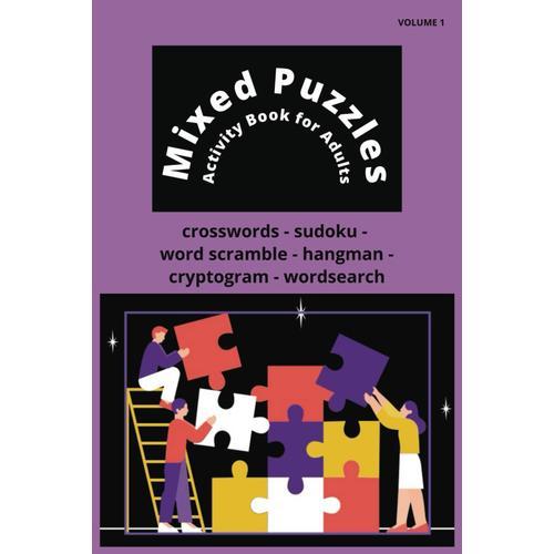 Mixed Puzzles: Activity Book For Adults