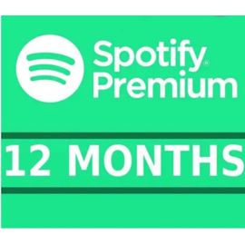 Abonnement Spotify Premium 12 Mois