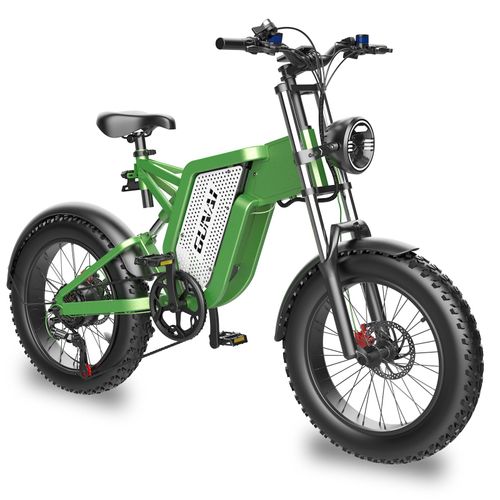 Gunai Mx25 Neige Vélo Électrique Ebike De Montagne 48v 25ah 1000w 20x4 " Grosse Bicyclette Electrique