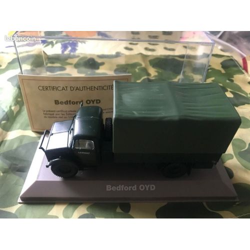 Camion Anglais Bedford Oyd 1/43eme En Plastique Des Editions Atlas En Vitrine-Editions Atlas