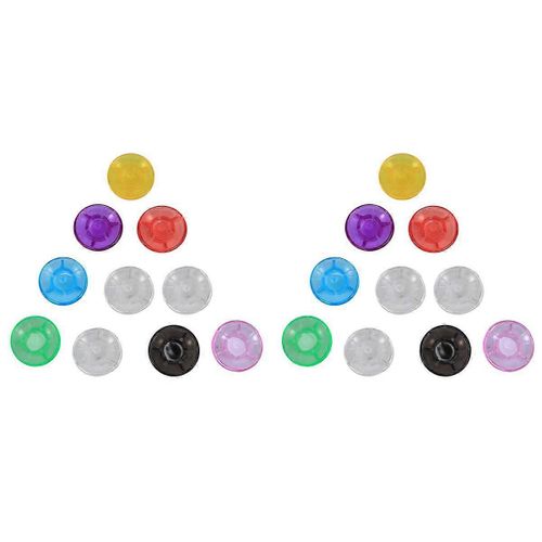 20pcs Champignon Guitare Effet Pédale Pied Clou Cap Amplifiers Couleur Pied Switch Guitare Pédale Boutons Pr