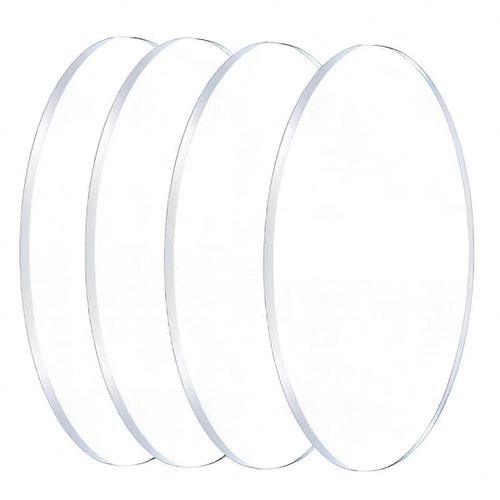 Feuilles Acryliques Rondes Transparentes 8 Pouces De Diamètre 1/8 Pouces D¿Épaisseur Cercles En Plexiglas Pour Les Panneaux, L¿Impression, La