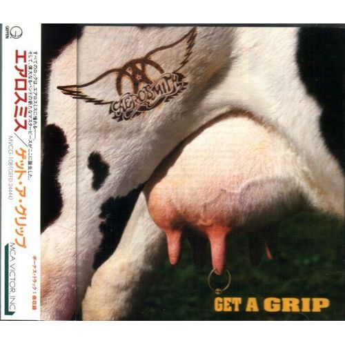 Aerosmith - Get A Grip (Hard Rock) [ Cd - 1er Pressage Japonais - 1993 - Geffen Records Mvcg-108 ]
