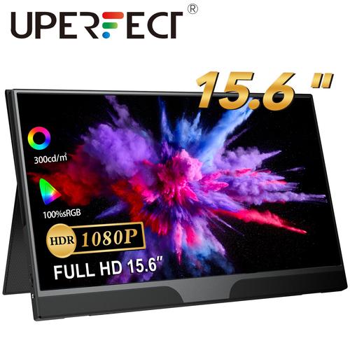 Moniteur portable UPERFECT 15,6 pouces USB C 1920*1080 pour ordinateur portable tablettes Mac Pro