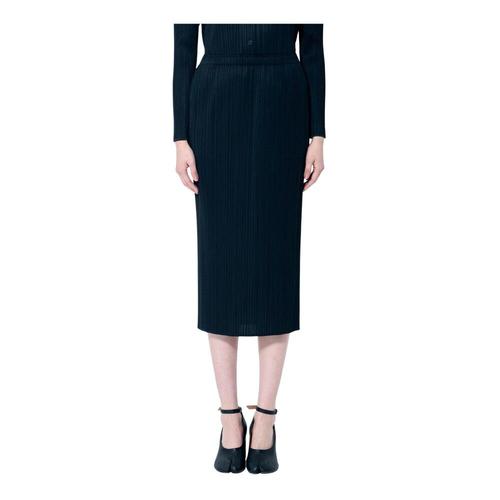 Issey Miyake - Skirts > Midi Skirts - Black