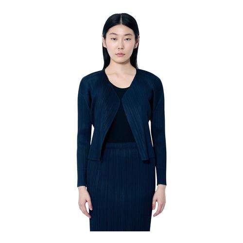 Issey Miyake - Knitwear > Cardigans - Blue