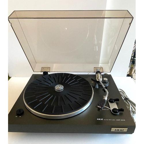 Tourne Disque Platine Vinyle Vintage AKAI AP-100 Audio Hifi 1978 Courroie