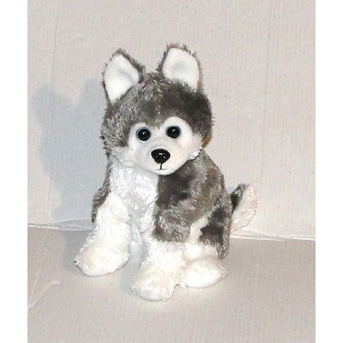 Chien Husky Ty Doudou Peluche 2011