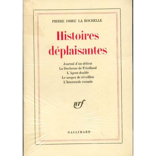 Histoires Déplaisantes