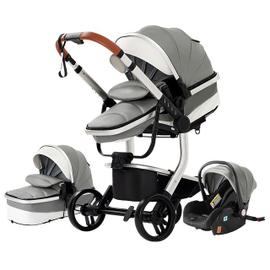 KINDERKRAFT Poussette multifonctionnelle XMOOV 3in1 NOIR pas cher