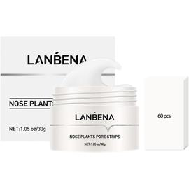 LANBENA-Dissolvant de points noirs, masque antarctique, bande de pores,  masque noir, peeling, traitement de l'acné, nettoyage en profondeur, soins  de