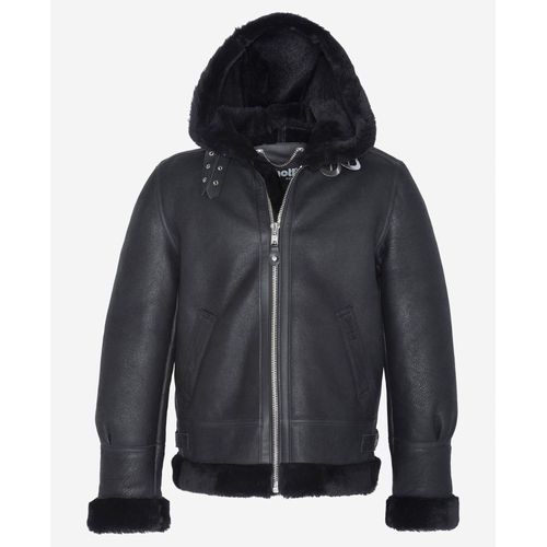 Schott Nyc Lc1259h Veste En Cuir, Noir, L Homme