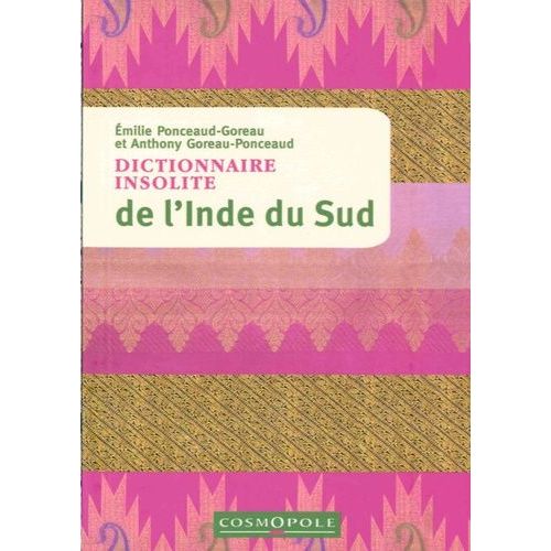 Dictionnaire Insolite De L'inde Du Sud
