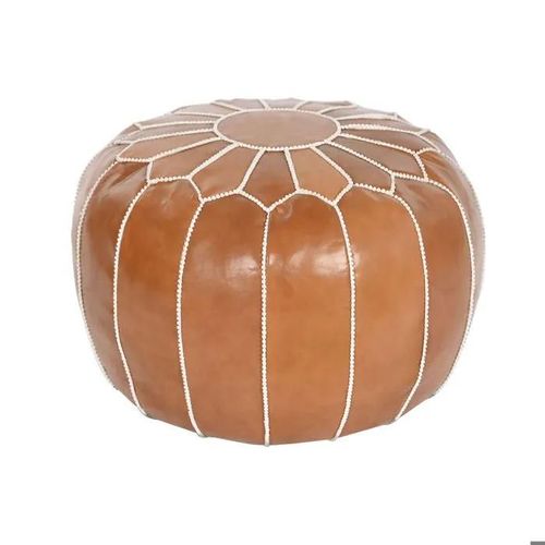 Coussin - Dkd Home Decor - Loft - Polyester - Cuir - 50x50 Cm