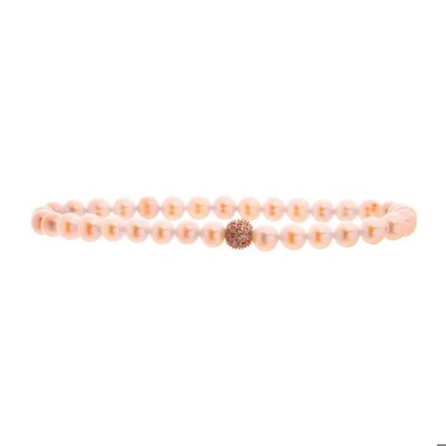 Bracelet - Lancaster - Jla-Br-Sb-2pe - Plaqué Or - Cristaux Swarovski - Doré Rose
