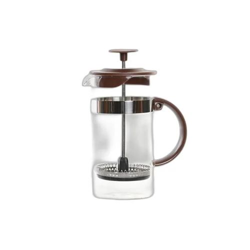 Cafetière À Piston Acier Inoxydable Et Verre Borosilicaté Dkd Home Decor