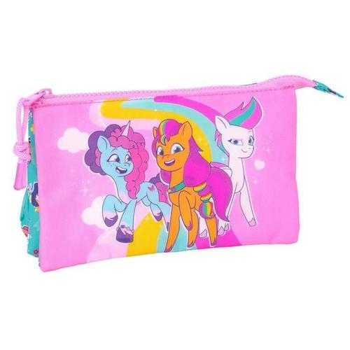 Trousse triple enfant Educa Borras My Little Pony Magic