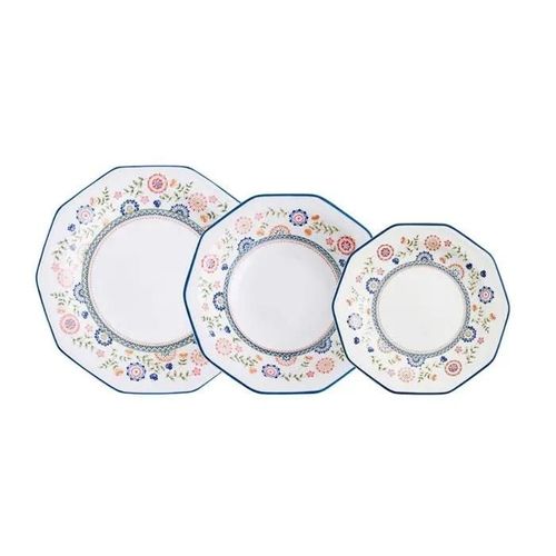 Service Complet - Service De Table Queens - 5426081 - Queen's Bengal Vaisselle Ceramique 12 Pieces - 4 Personnes Multicolore