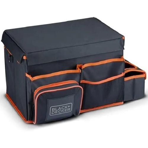 BLACK+DECKER Sac organisateur de coffre avec bandoulière et porte-boissons de voyage