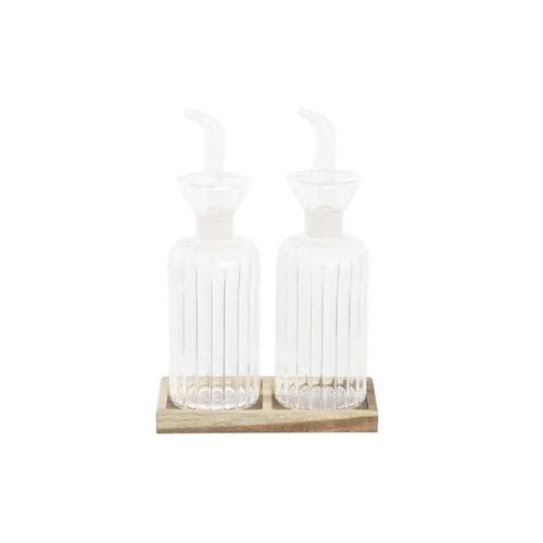Beurrier - Huilier - Vinaigrier Dkd Home Decor - S3041778 - Set D'huile Et De Vinaigrier, Estandar