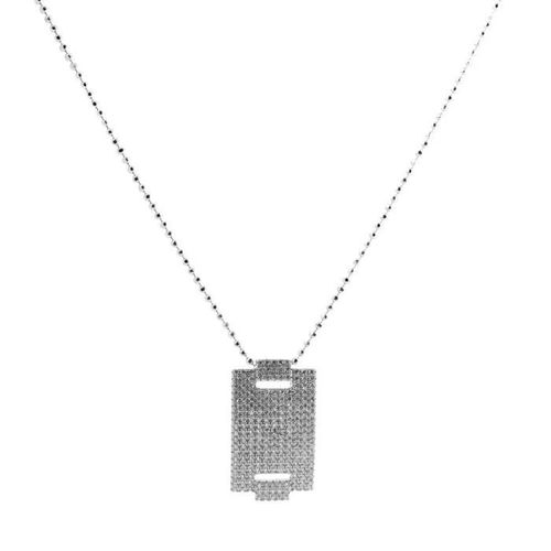 Collier - Sif Jakobs - P0044-Cz - Argent Sterling - Oxyde De Zirconium - Élégant