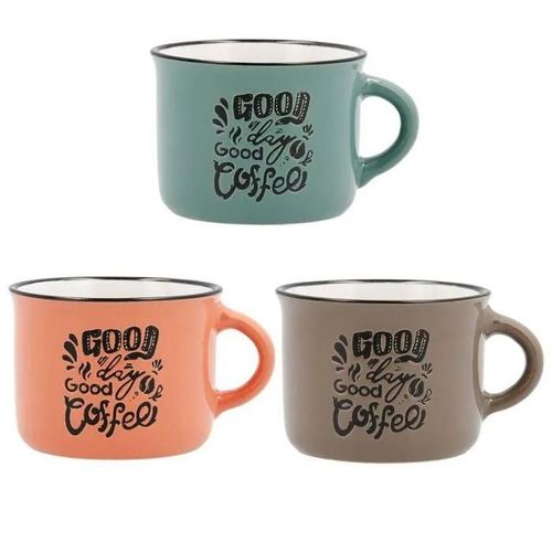 Mug - Tasse - Mazagran Quid - 5424152 - Frappe Deco Lot De 6 Tasses 8cl Multicolore