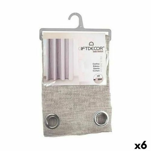 Rideau - Double Rideaux Gift Decor S3623529 Rideau Mixte, Multicolore, Estandar