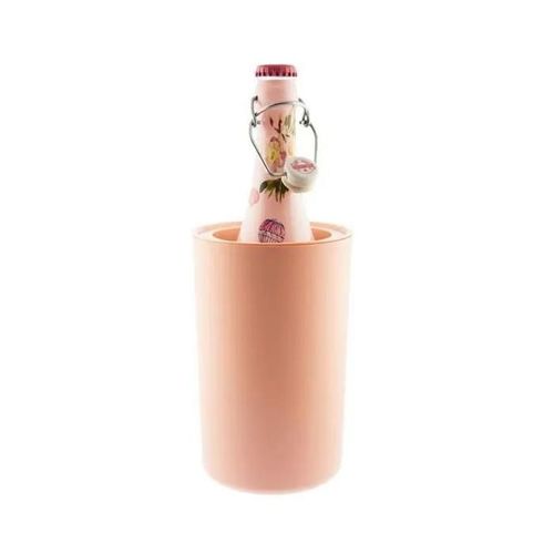 Koala Internacional - 6129lh01 - Refroidisseur De Bouteilles Koala Light Rose Plastique 19 X 12 Cm