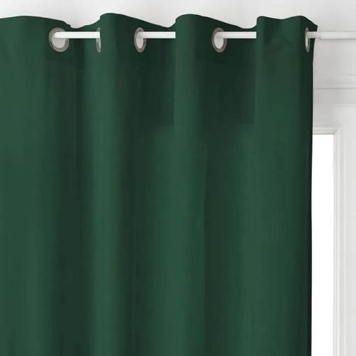 Rideau À Oeillets "Lilou" - Vert 140x260 Cm - Vert - Atmosphera Createur D'interieur