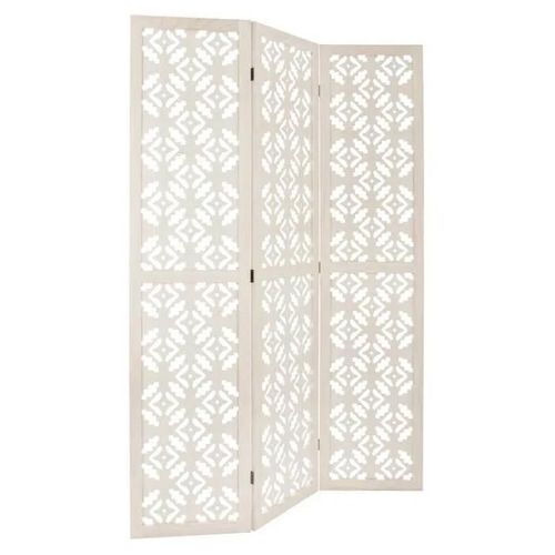 Paravent "Nomade" - blanc H170 cm - Blanc - Atmosphera createur d'interieur
