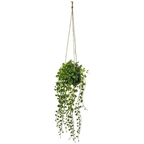 Plante artificielle - ATMOSPHERA - Living - Pot en ciment - Vert - 62 cm de hauteur