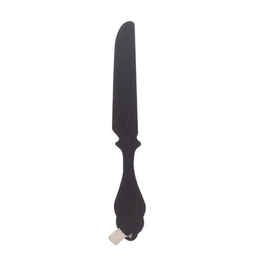 Déco murale - ATMOSPHERA - Couteau - Bois MDF - Noir - 12x78,5 cm