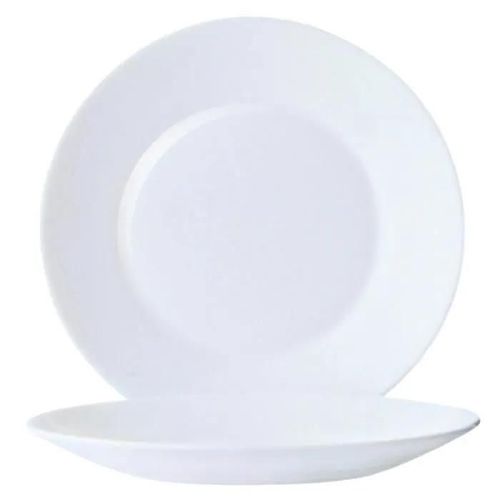 Arcoroc Opal Restaurant Rim Large Assiettes 235mmdp065dp065