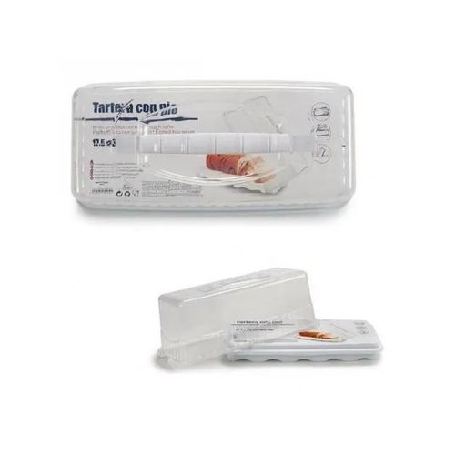 Bigbuy Home - Plat À Tarte Blanc (16,5 X 15 X 35 Cm) Plastique