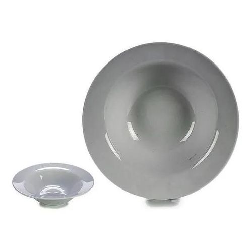 Assiette Blanc Porcelaine (Ø 23 Cm)