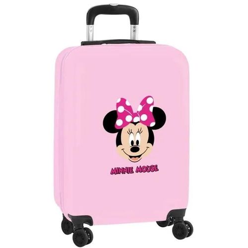 Valise cabine - DISNEY - Minnie Mouse - 50cm - Blanc - Soute