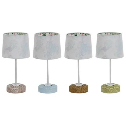 Lampe De Bureau Céramique 16 X 16 X 33 Cm Multicouleur 220 V 25 W 4 Pièces