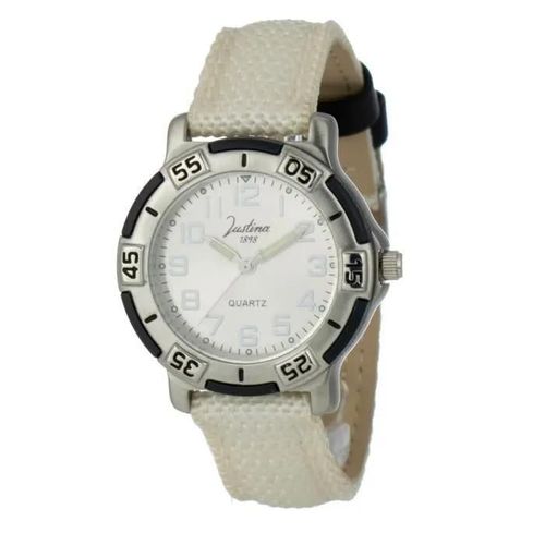 Montre Femme Justina 32555b Argent - Quartz - Analogique - Adulte