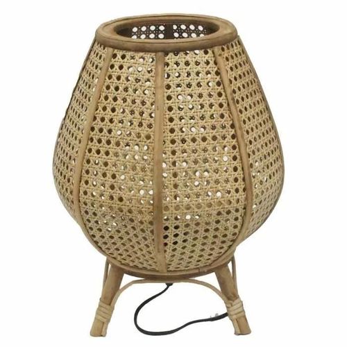 Lampe De Bureau Style Urban Rotin, Lampe De Table