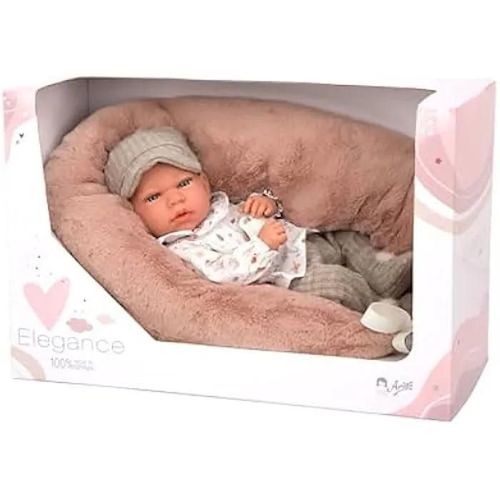 Muñeca Andie Elegance Gris 40 Cm.