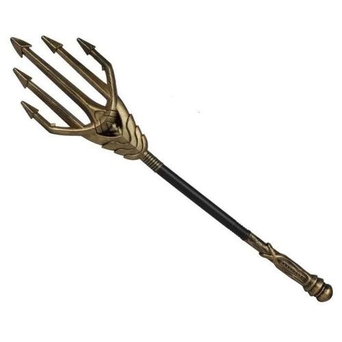 Fourche Trident Doré - Atosa - Accessoire De Déguisement Pour Adulte