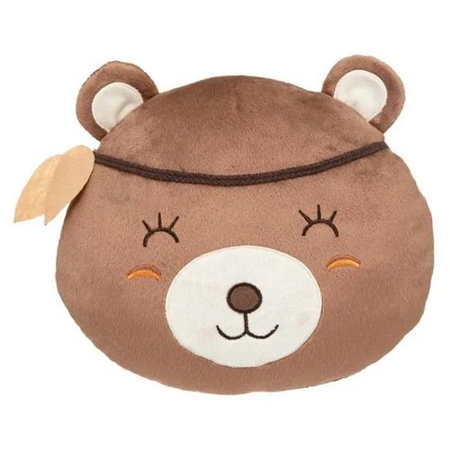 Coussin Enfant "Ours" - Marron - Marron - Atmosphera Createur D'interieur