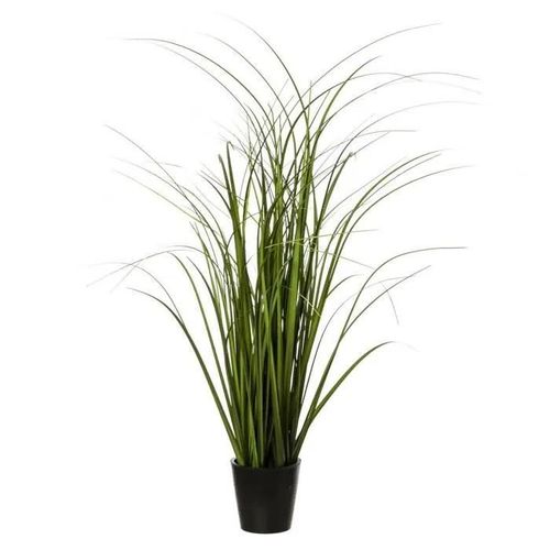 Herbe artificielle en pot - H58 cm - Vert - Atmosphera createur d'interieur