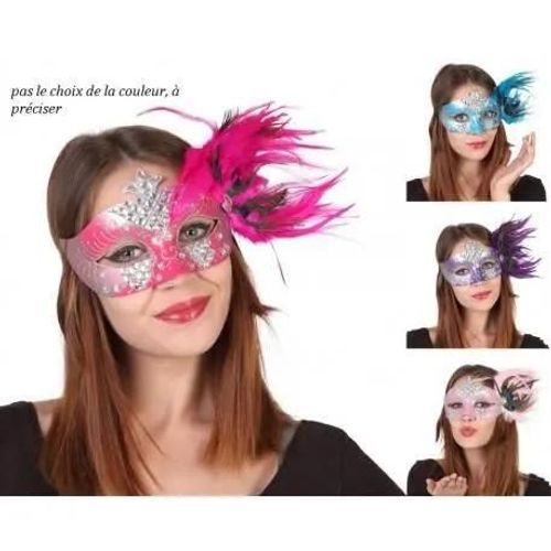 Masque Couleur Marquise Carnaval