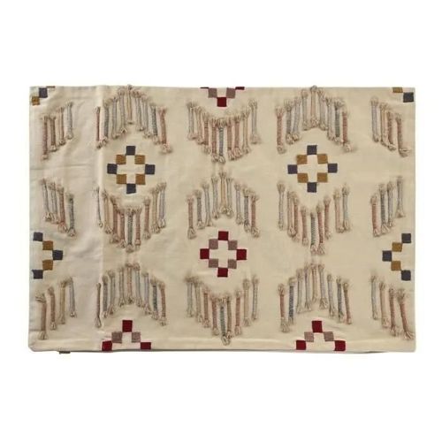 Housse De Coussin 60 X 1 X 40 Cm Beige