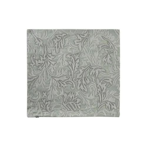 Housse De Coussin Floral Vert 50 X 1 X 50 Cm - Couleur:Vert