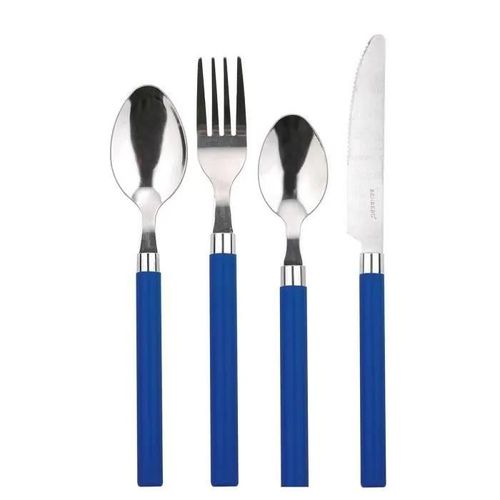 Renberg Happie Blue - Ménagères Assorties Acier Inoxydable Bleu