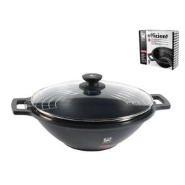 Pinti Wok Nonstick Avec Couverture Avec Grille Cm 28 Marmite