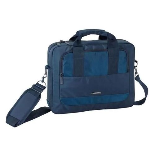 safta - f.c. barcelona bleu premium porte-documents pour ordinateur ou tablette jusqu'à 15,6 pouces-84503-84503