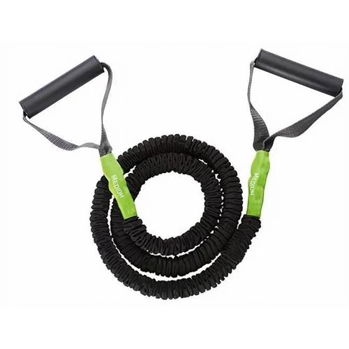 Atipick Tube De Résistance Moyen 160 Cm Nylon Noir/Vert